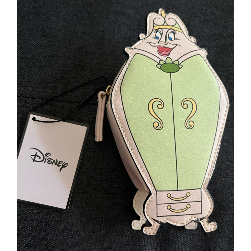 Madame de Garderope คาแร็คเตอร์ใน Beauty & The Beast เป็นกระเป๋าซิปใส่เหรียญ-ใส่ตังค์หรือ ipod หรือห