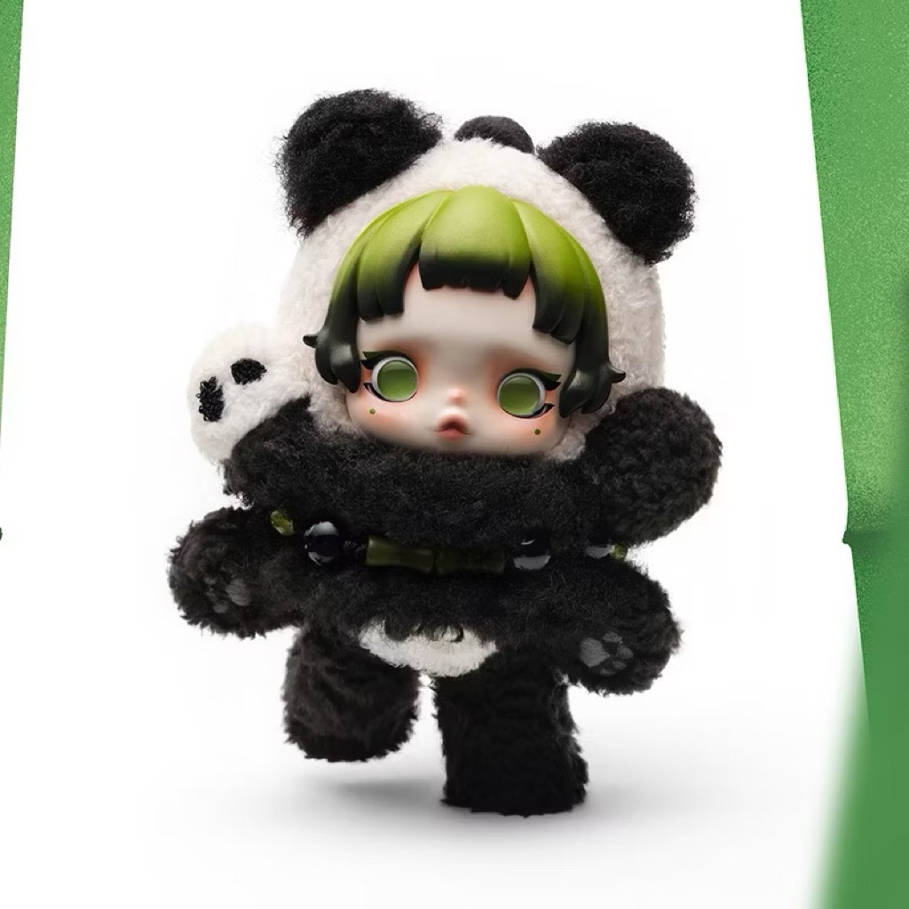 (พร้อมส่งจากไทย🇹🇭) SKULLPANDA Lazy Panda Plush Doll Pendant จาก Shop ไทย