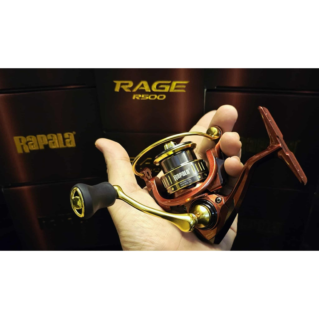Rapala RAGE R500 UL Spinning Reel รอกสปิ๋ว รอกตกกุ้ง