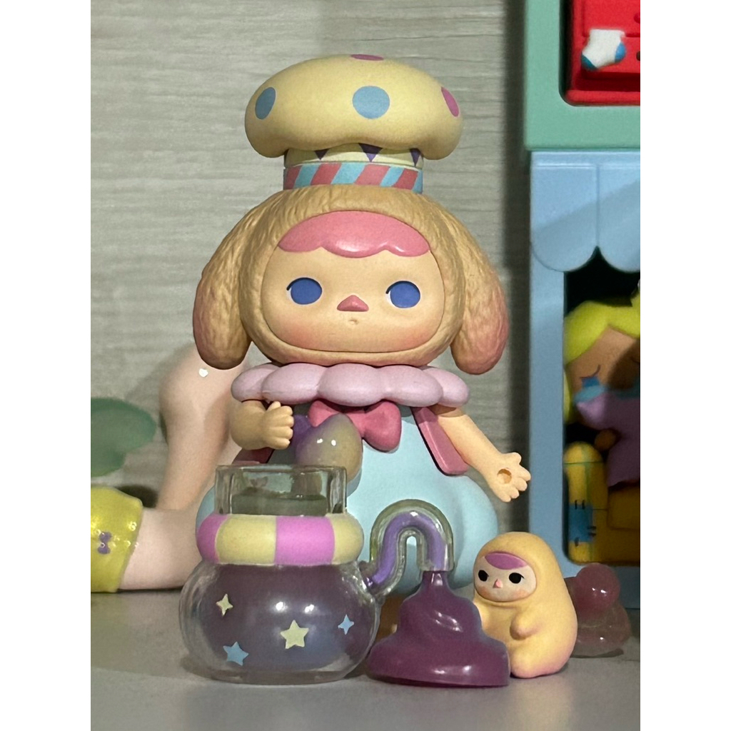 ของแท้ POPMART PUCKY PUCKY PUCKY What Are The Elves Doing Series Mystery Box - chef