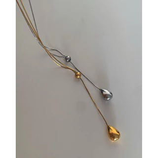สร้อยสเตนเลส nicklefree, waterproof HER OBJECTIVE_HER HYDIE NECKLACE