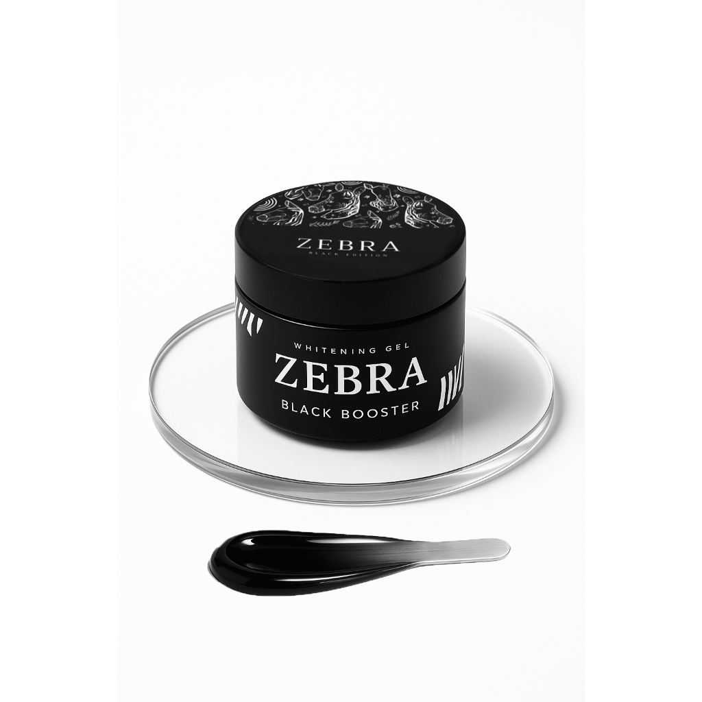 เจลดำม้าลาย ZEBRA WHITENING BLACK BOOSTER GEL ไวท์เทนนิ่งเจล บำรุงผิวกาย