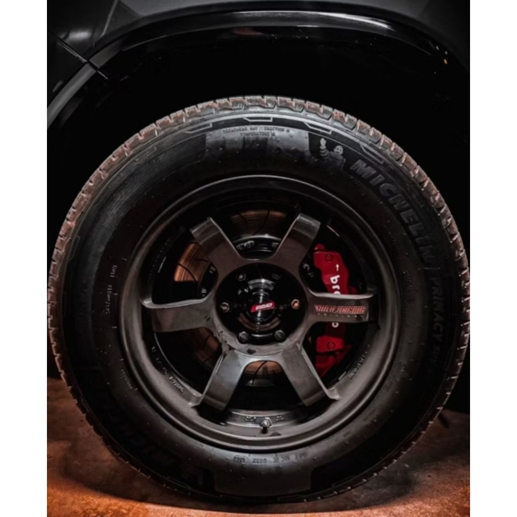 ดุม​Te37​ SUV​ โลโก้​สีแดง