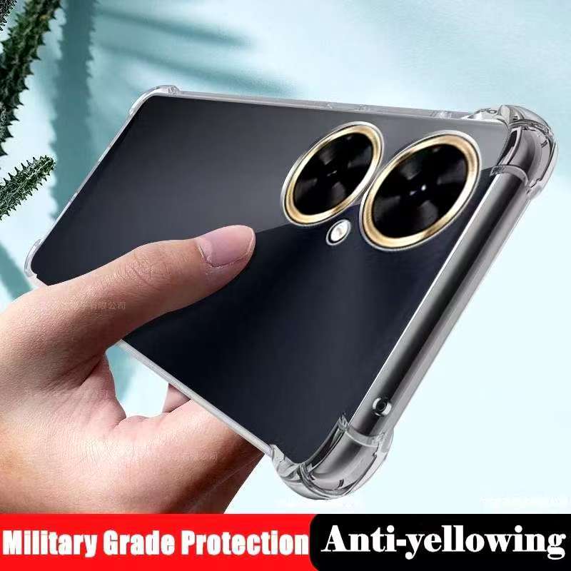 Huawei Nova Y73ตรงรุ่น(ส่งในไทย)เคสTPUใสกันกระแทกแบบคลุมกล้องHuawei nova Y73