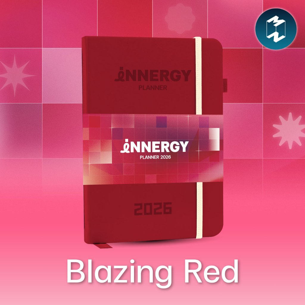 Mission To The Moon INNERGY PLANNER 2026 - Blazing Red