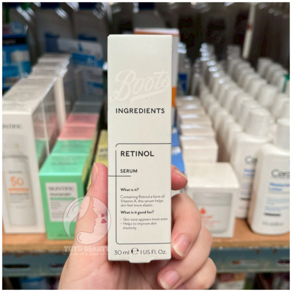 บู๊ทส์ อินกรีเดียนส์ BOOTS INGREDIENTS เรตินอล เซรั่ม 30 มล.