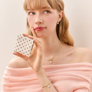 Petite Polka Dot Pouch ถุงใส่เครื่องประดับลายจุด