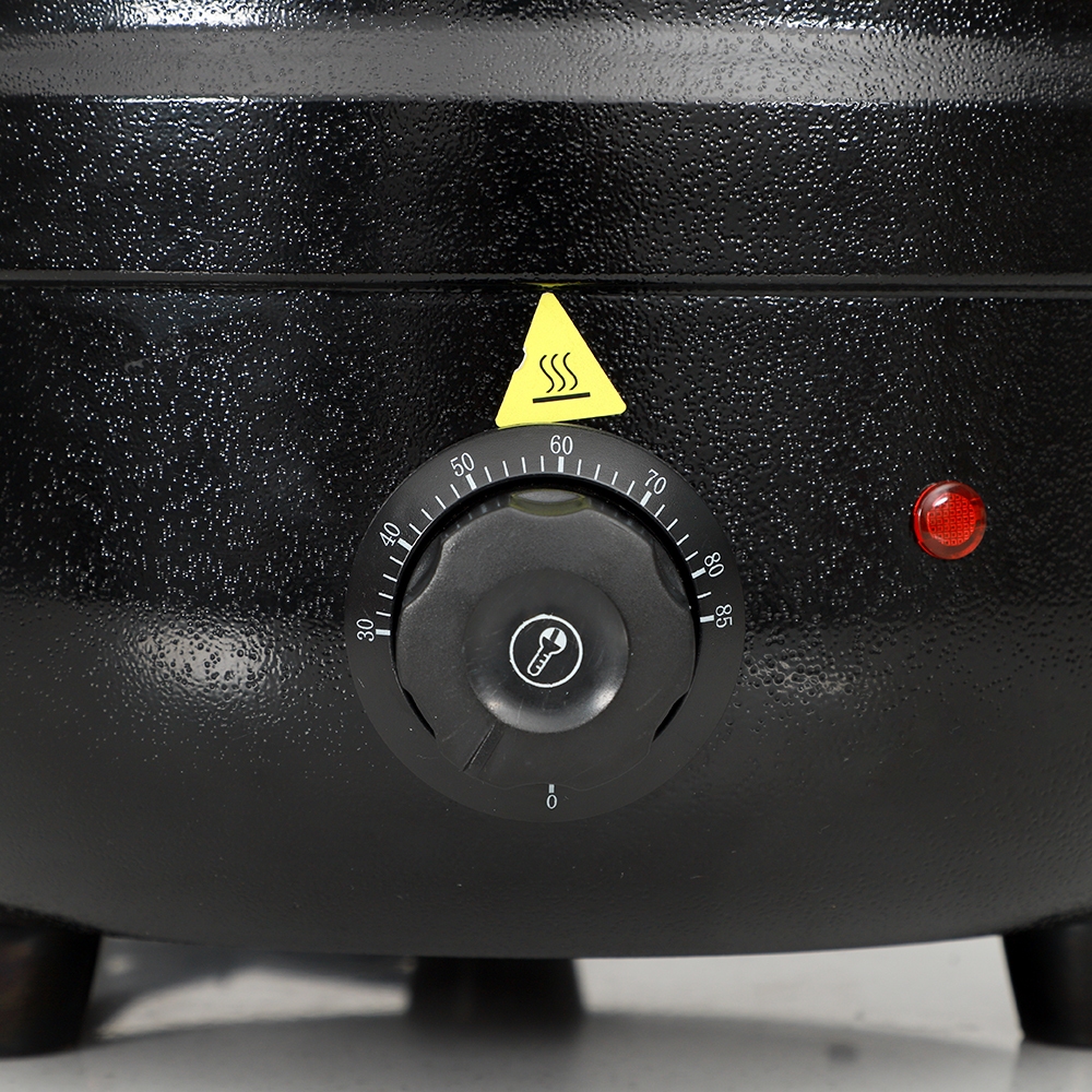 Electric Commercial Black  Stainless Steel Insert Pot Grade Soup Kettle Warmer