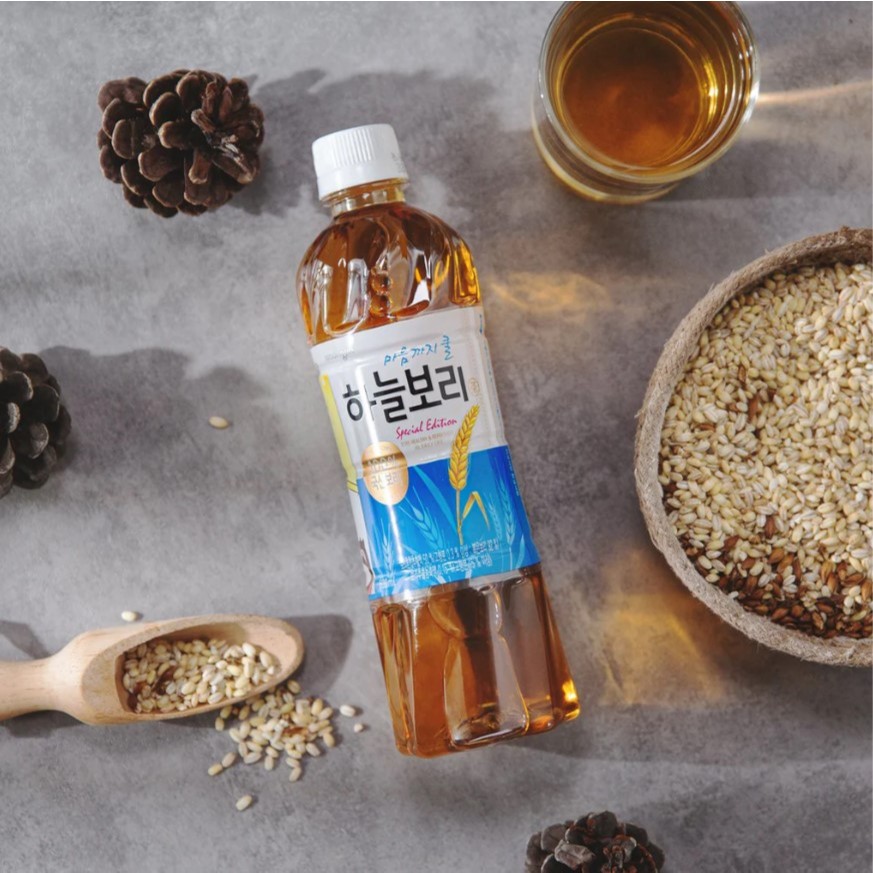 พร้อมส่ง 하늘보리 เครื่องดื่มชาข้าวบาเลย์ Woongjin Barley Tea 500ml.