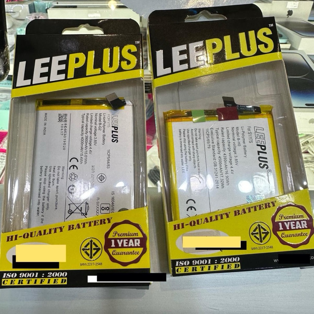 Battery B-H0 แบตวิโว่ s1 / Y7s แบตvivo วีโว่ แบตดีมี มอก. แบตLeeplus รับประกัน1ปี 4500mAh vivo แบตให