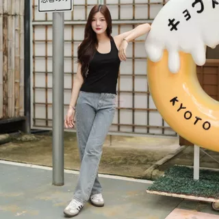 🍒Ninamee เสื้อกล้ามเว้าไหล่ อก30-42นิ้ว เสื้อกล้ามแขนเว้า ใส่โชว์ช่วงไหล่นิดๆ ทรงสวยมาก ผ้ายืดอยู่ทรง กล้ามเบสิค#NN77