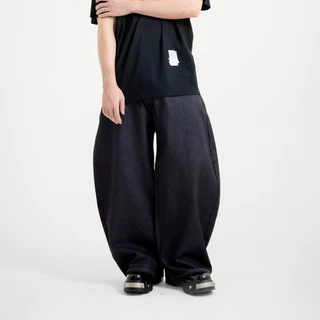 QCLOTH : WIDEBOY JEANS กางเกงขากว้างมาก
