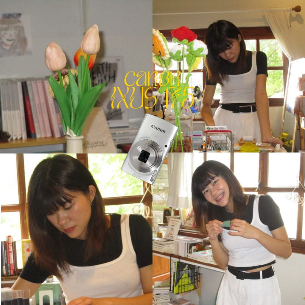 Digital camera compact กล้อง Canon IXUS 175 หรือ IXY 180 รุ่นฮิตตัวดังในTiktok, Lemon8 ✨อุปกรณ์ครบพร