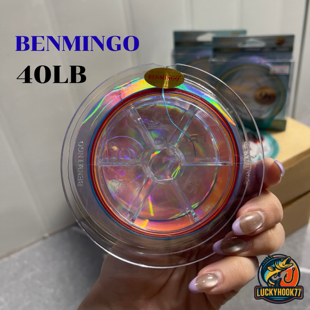 สายพีอี PE Benmingo STRONG X9 100M สีรุ้ง มัลติคัลเลอร - รูปที่ 4
