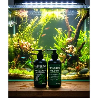 เซ็ทคู่2ขวดปุ๋ยไม้น้ำสำหรับ ตู้โลเทค Low-tech aquariumสารอาหารครบทุกสารอาหารตู้ไม้น้ำ