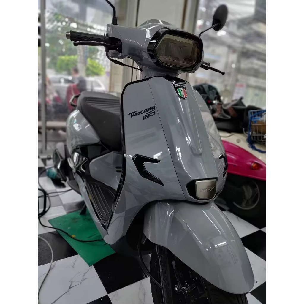 ฟิล์มกันรอยชุดไฟGPX TUSCANY150 - รูปที่ 2