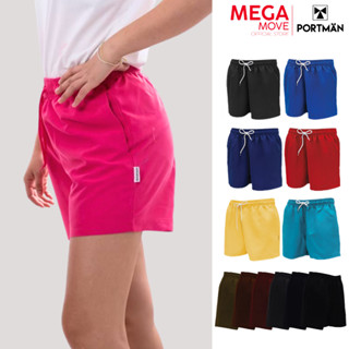 PORTMAN กางเกงลำลอง PM801 มีกระเป๋าข้าง เชือกผูกเอว ผ้าหนา