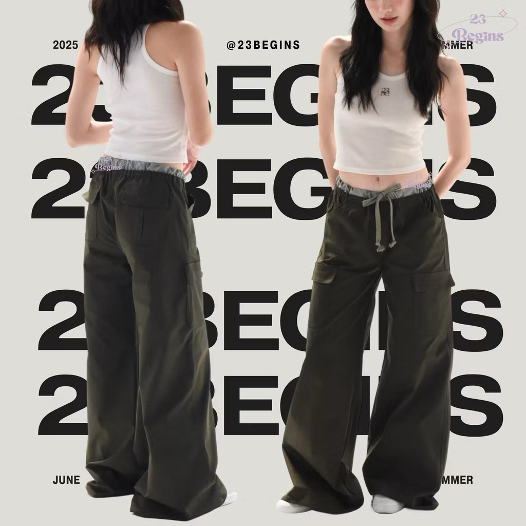 (📍Used ) 23Cargo Pants กางเกงคาร์โก้ จากร้าน 23 Begins