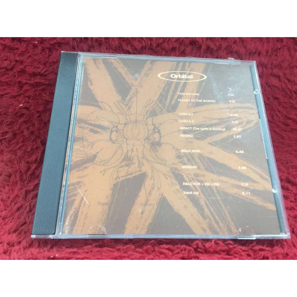 CD เพลงสากล Orbital – Orbital 2 สภาพตามรูปปก ZA112-37