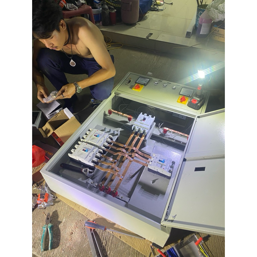 ประกอบ MDB,SDB,ตู้คอนโทรลปั๊ม ตู้ไฟฟ้า ตู้เมนไฟ 3 เฟส