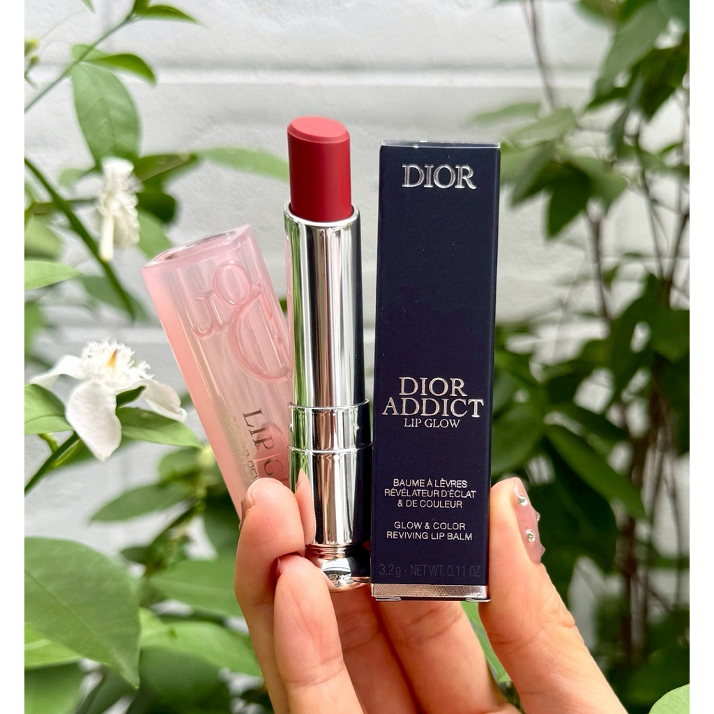 มีกล่อง - Dior Addict Lip Glow 3.5g. #DIOR8 (เคาเตอร์ 1,700฿)
