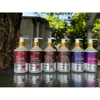 แชมพูเติมสีผม รีเฟรชสีผมและล็อคสีผม