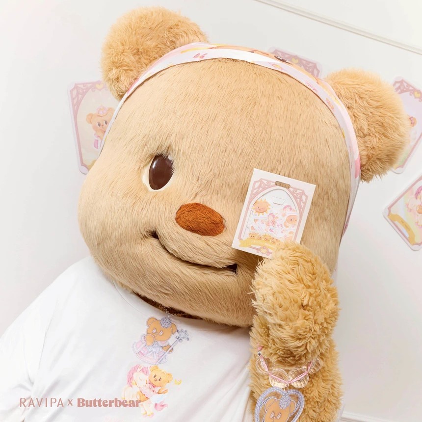 พร้อมส่ง🔮🪄✨RAVIPA x Butterbear - Buttertarot Sticker - สติ๊กเกอร์