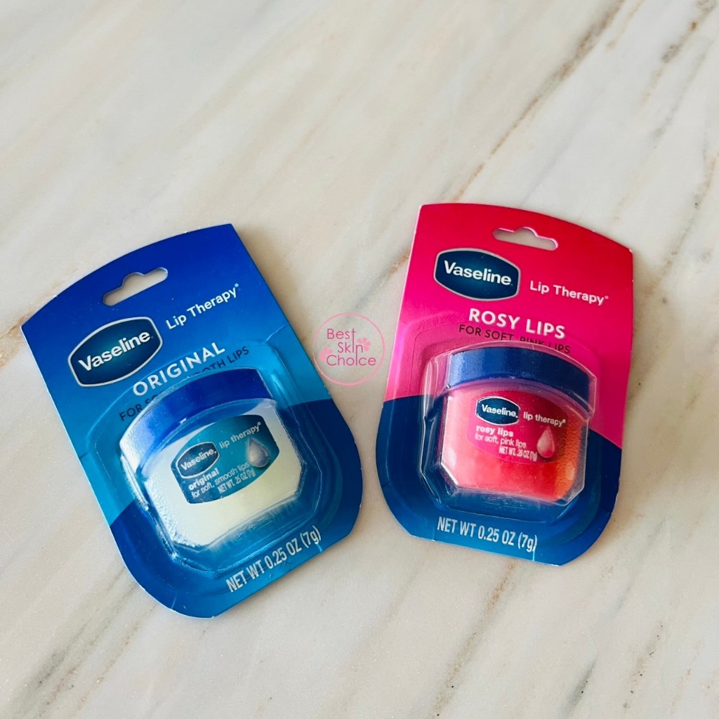 Vas eline Lip Therapy Original Lip Balm 7g / Rosy Lips 7g  ลิปบาล์ม มี 2 กลิ่นให้เลือก