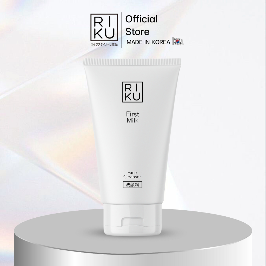 (โฟมลดสิว) RIKU ริคุโฟมล้างหน้า โฟมลดสิว RIKU ป้องกันสิว - โฟมนมเกาหลี ลดสิว คุมมัน หน้าใส ไม่แห้งตึง โฟมเกาหลี