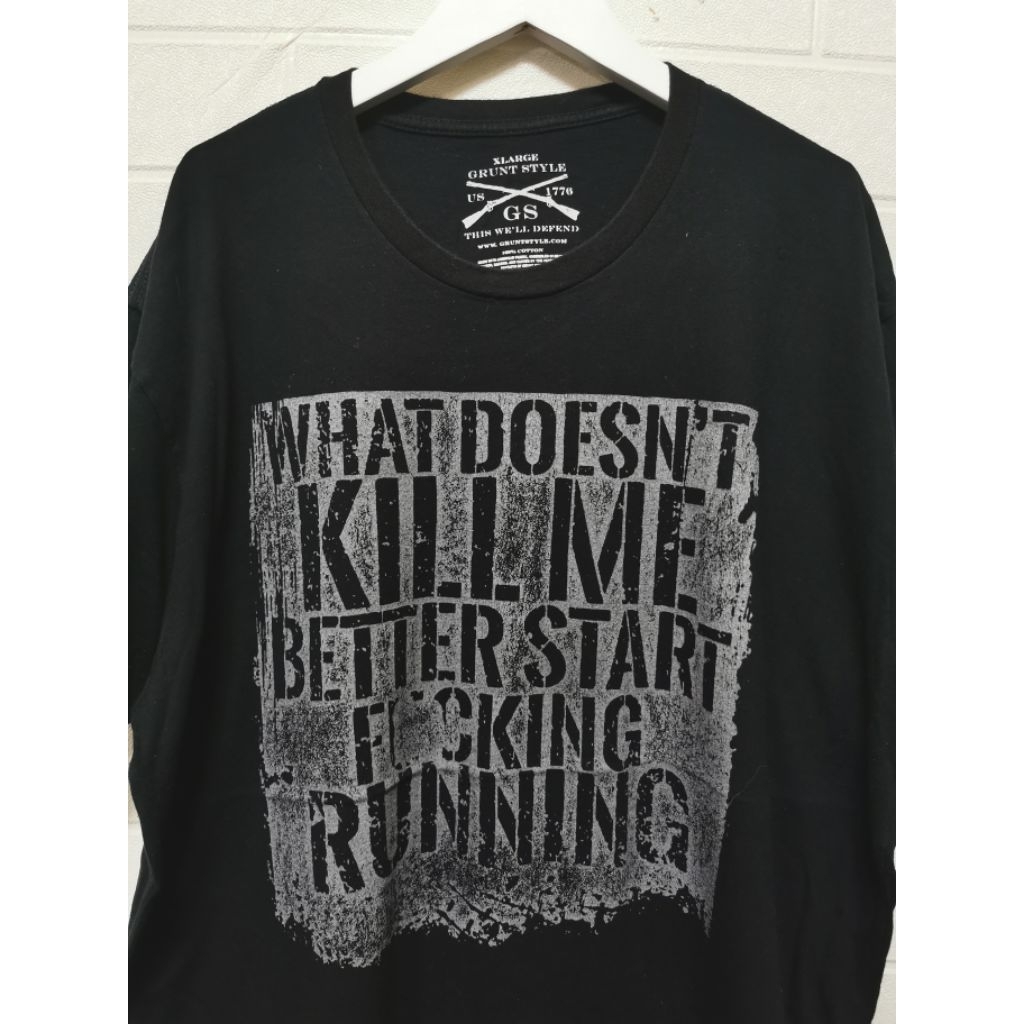 เสื้อมือสอง Grunt style Size XL อก 48 ยาว 29