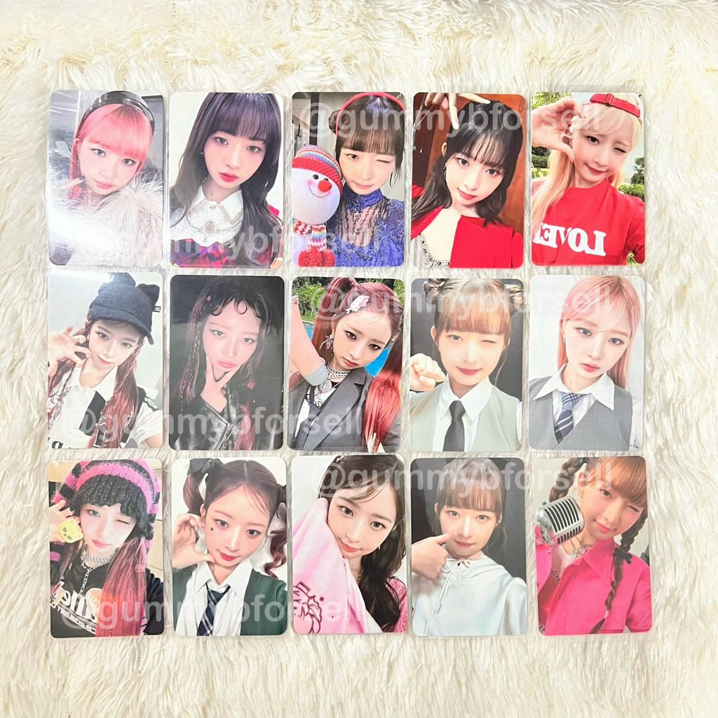 การ์ด ive พร้อมส่ง เรย์ Switch / I AM /mine การ์ดแท้ photocard Rei