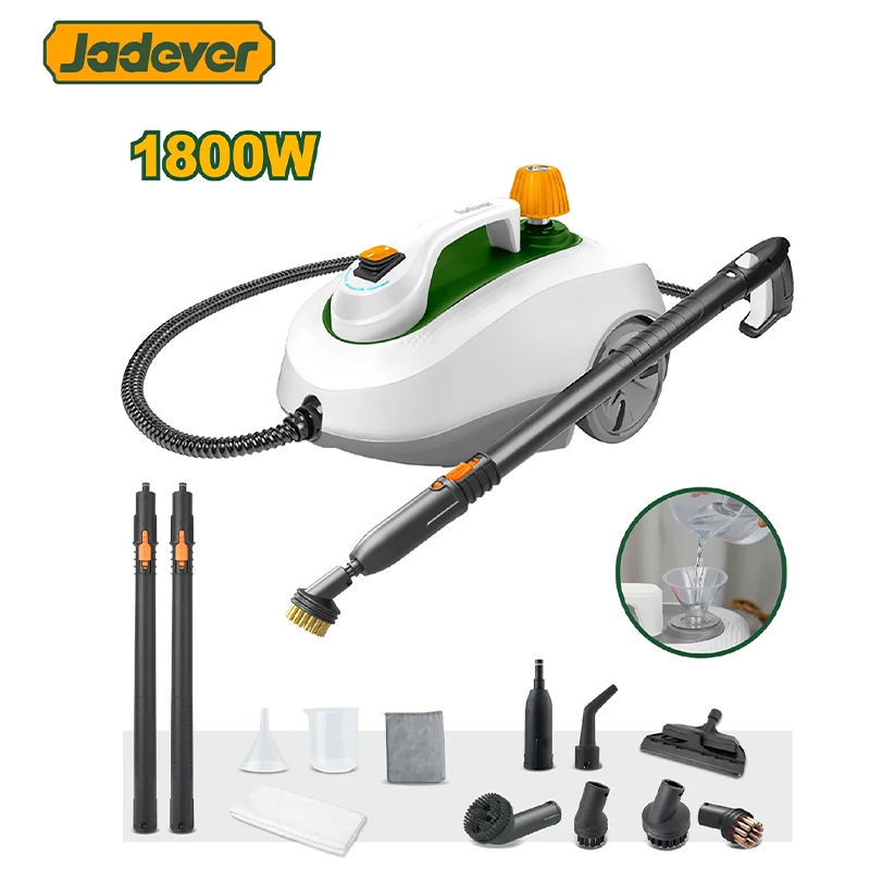 Jadever เครื่องทำความสะอาด แบบใช้ไอน้ำ 1800 วัตต์ รุ่น JDSC1515 ( Steam cleaner ) เครื่องทำความสะอาดไอน้ำ