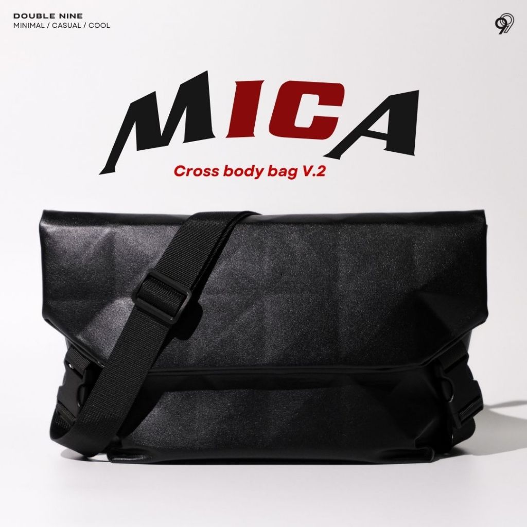 DOUBLE NINE : MICA V.2 กระเป๋าสะพายข้างโมเดิร์นมินิมอล