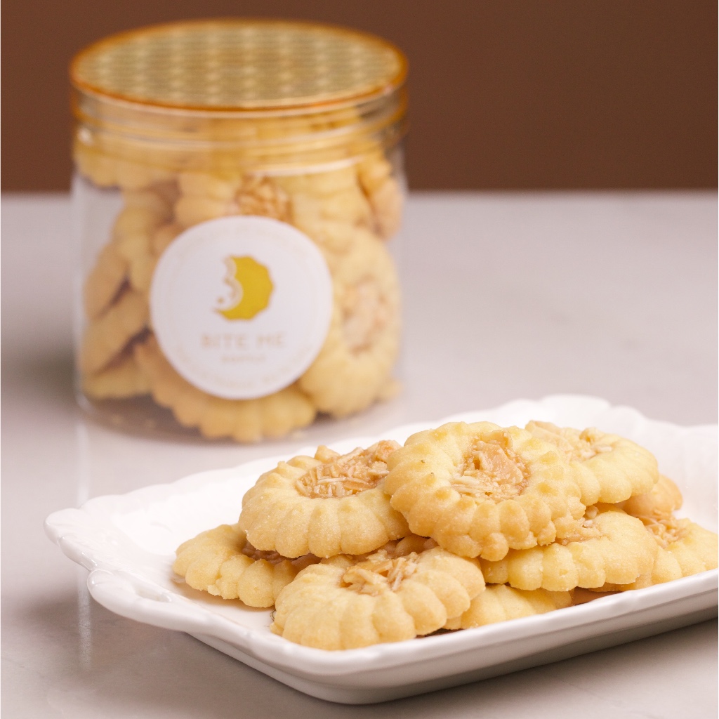 Almond Honey Butter Cookie / คุกกี้น้ำผึ้ง