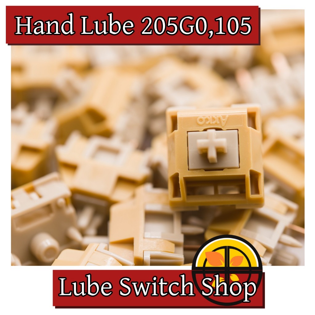 Akko Bittersweet 45,70 ชิ้น ลูปแแล้ว Lubed Tactile Switch
