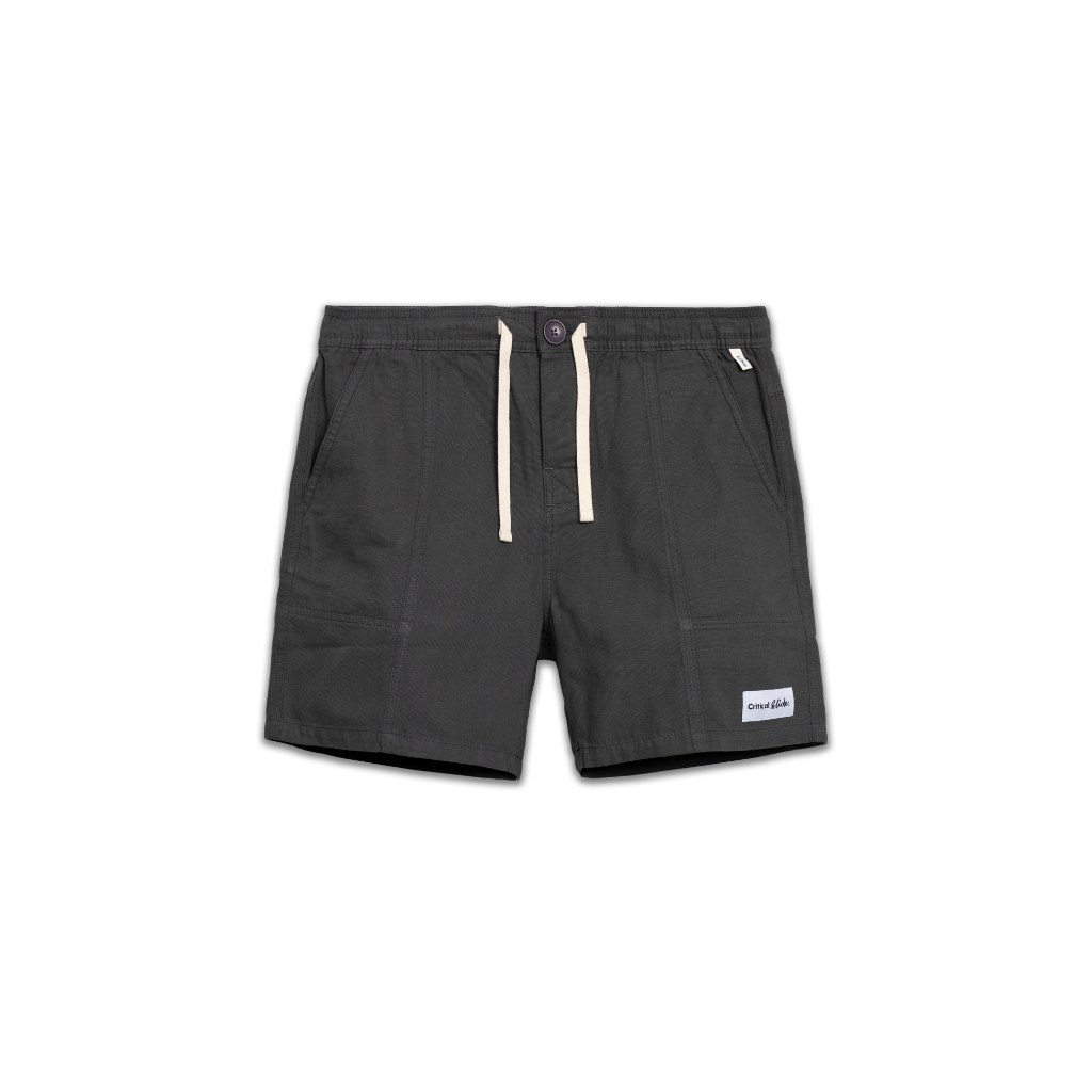 [TCSS] ALL DAY CANVAS SHORT - BLACK