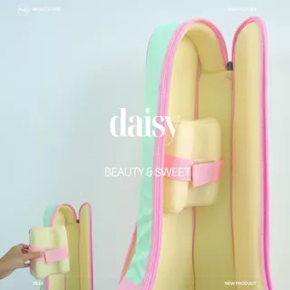 DAISY D-100 กีตาร์โปร่ง 36 นิ้ว สุดคิ้วท์ พร้อมกระเป๋าโฉมใหม่ เข้าเซ็ต [พิเศษ สีเหลือง WINDY SEASON LIMITED EDITION]