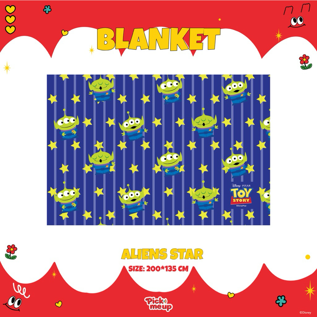 PickMeUp ผ้าห่มพิมพ์ลาย Disney Pixar