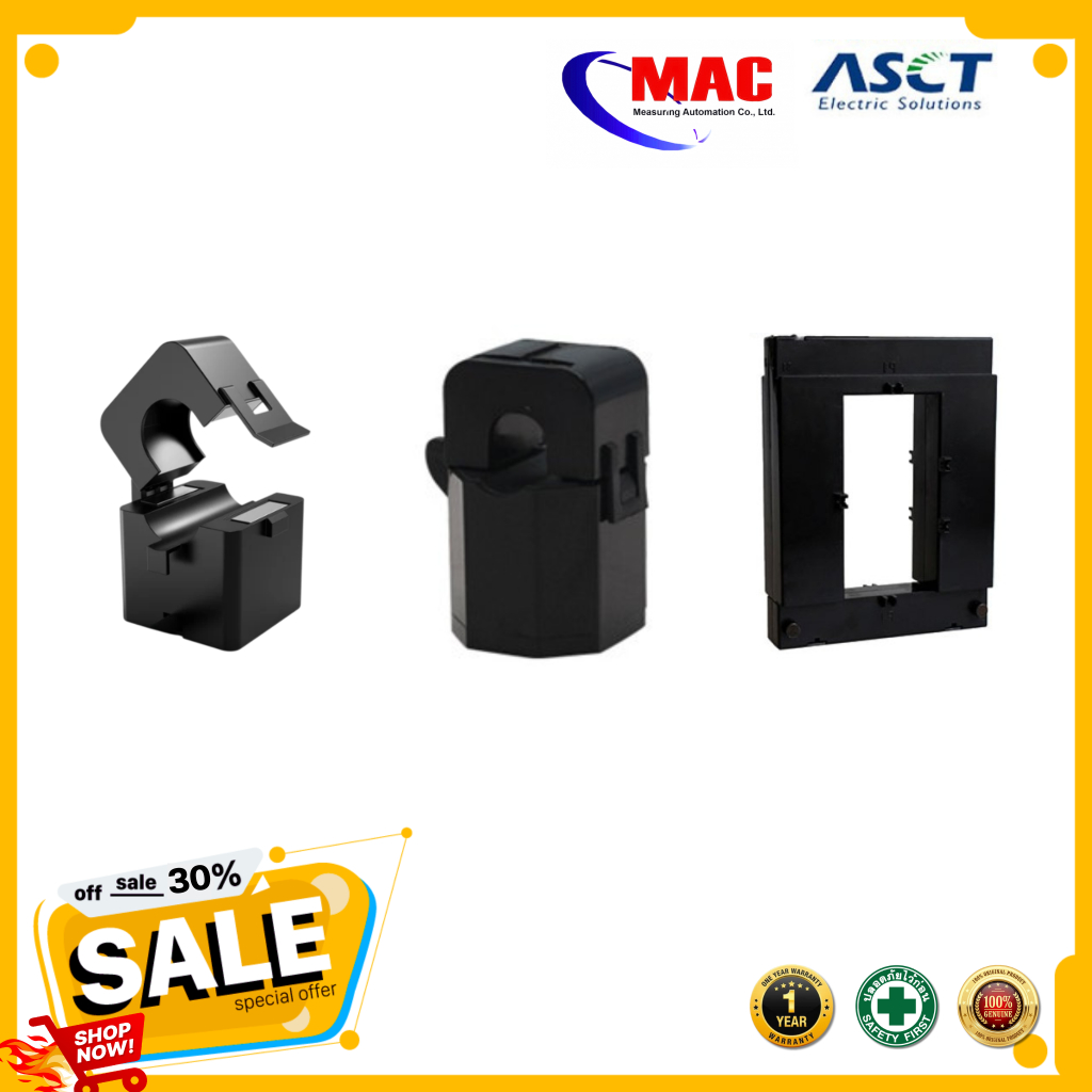 Split core Current Transformer KCT-24 100/5A Class 1.0 CT แบบ Split Core (CTแกนแยก)