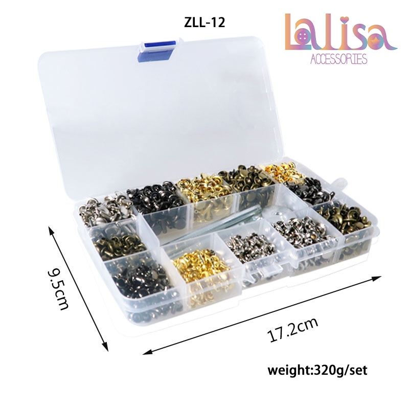 กล่องสารพัดมุดกระดุมกุ๊กกิ๊ก tool box ZLL-12