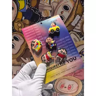 <กรุงเทพสปอต> YIBO charms ชุดจริง 100% อุปกรณ์ตกแต่งรองเท้าหูรู DIY ถอดได้ง่าย