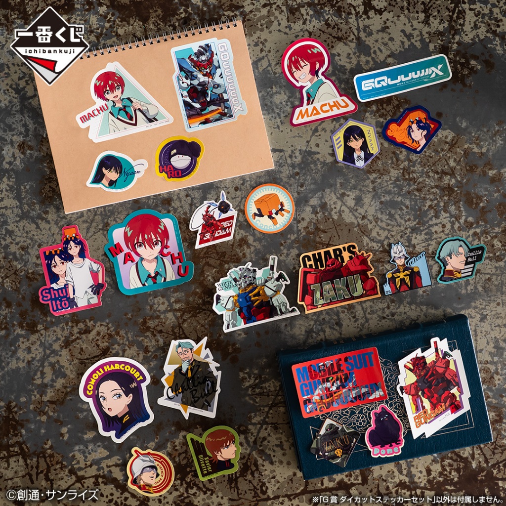 Mobile Suit Gundam vol.2GQuuuuuuX[64856]สแตนอะคริลิค,ชุดสติ๊กเกอร์ งานแท้ ของใหม่ ในซีน