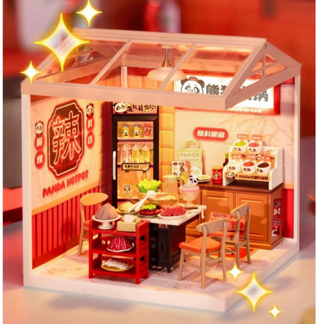 Rolife DIY Super Creator : Super Store โมเดลบ้าน ประกอบง่าย บ้านตุ๊กตา | ของแต่งบ้าน ของเล่นศิลปะ DIY