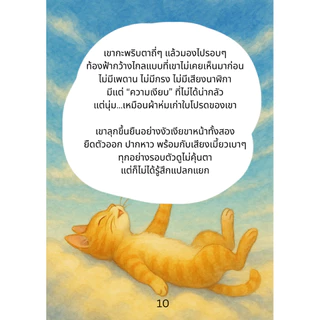 หนังสือ “ในวันที่แมวกลับดาว ”