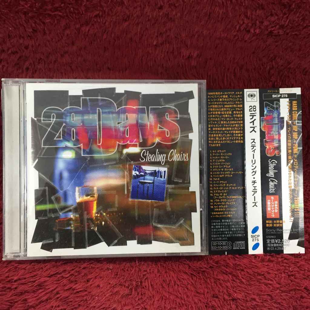 CD 28 Days Stealing Chairs สภาพตามรูปปก DA111-91