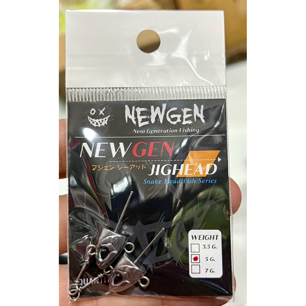 หัวจิ๊ก NEWGEN JIGHEAD ขนาด 3.5g / 5g / 7g เคลือบ 2K แข็งแรง ไม่เป็นสนิม ราคา ถูกที่สุด ดีลบีเคเค แกลเลอรีภาพที่ 4