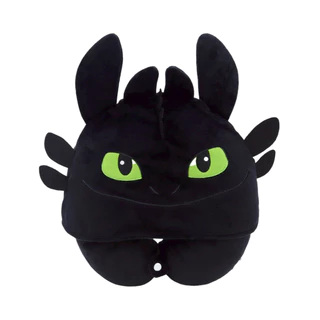 หมอนรองคอ เขี้ยวกุด มีหมวกฮู้ด Toothless Live รุ่นใหม่💥ลิขสิทธิ์แท้ จาก Dreamworks How To Train Your Dragon