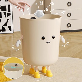 ถังขยะการ์ตูน น่ารัก ความจุใหญ่ ใช้ได้ทั้งในออฟฟิศและหอพัก ถ…