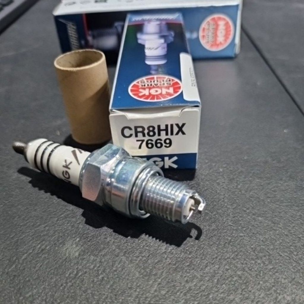 หัวเทียน NGK CR8HIX Iridium IX Spark Plug - KTM 50/65SX  TC50/65  KLX140/150, KLX110,KSR110