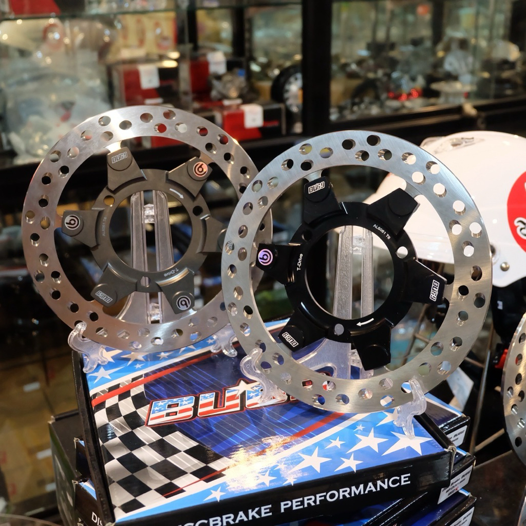 จาน BU69 แท้ ลาย T-drive ขนาด 208m. ไม่มีหมุด